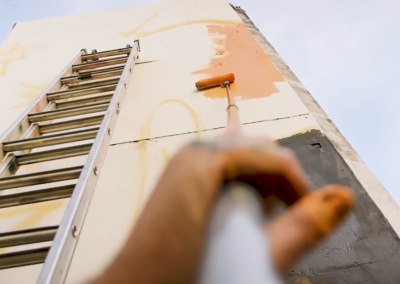 Graffiti no Eixo Monumental, Brasília – DF. Contraditório – O Mais Contraditório dos Homens